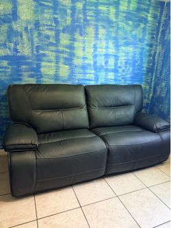 American Furniture Dark Gray Sofa *Original leather