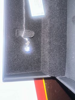 14k White Gold Necklace with Diamond pendant  $450 obo (Brand New) costs $1500