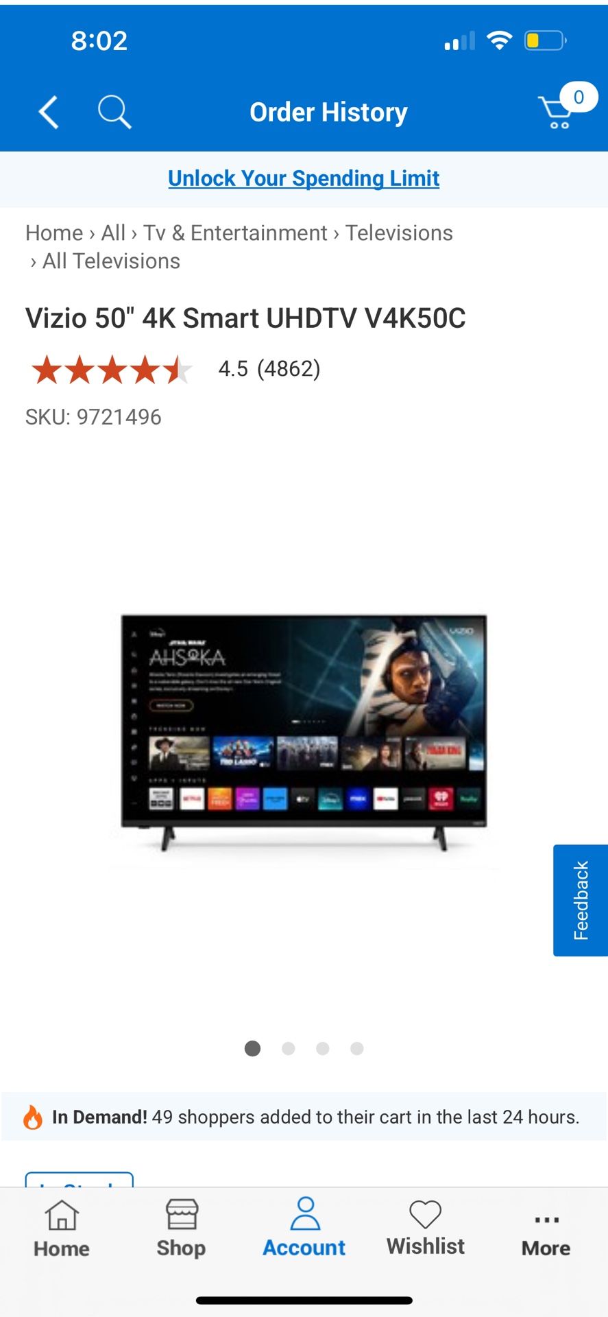 Vizio Smart Tv