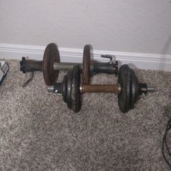 40 LBS of Weights