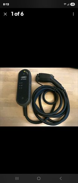Audi e-tron Portable EV Charger and All Weather Etron Mats