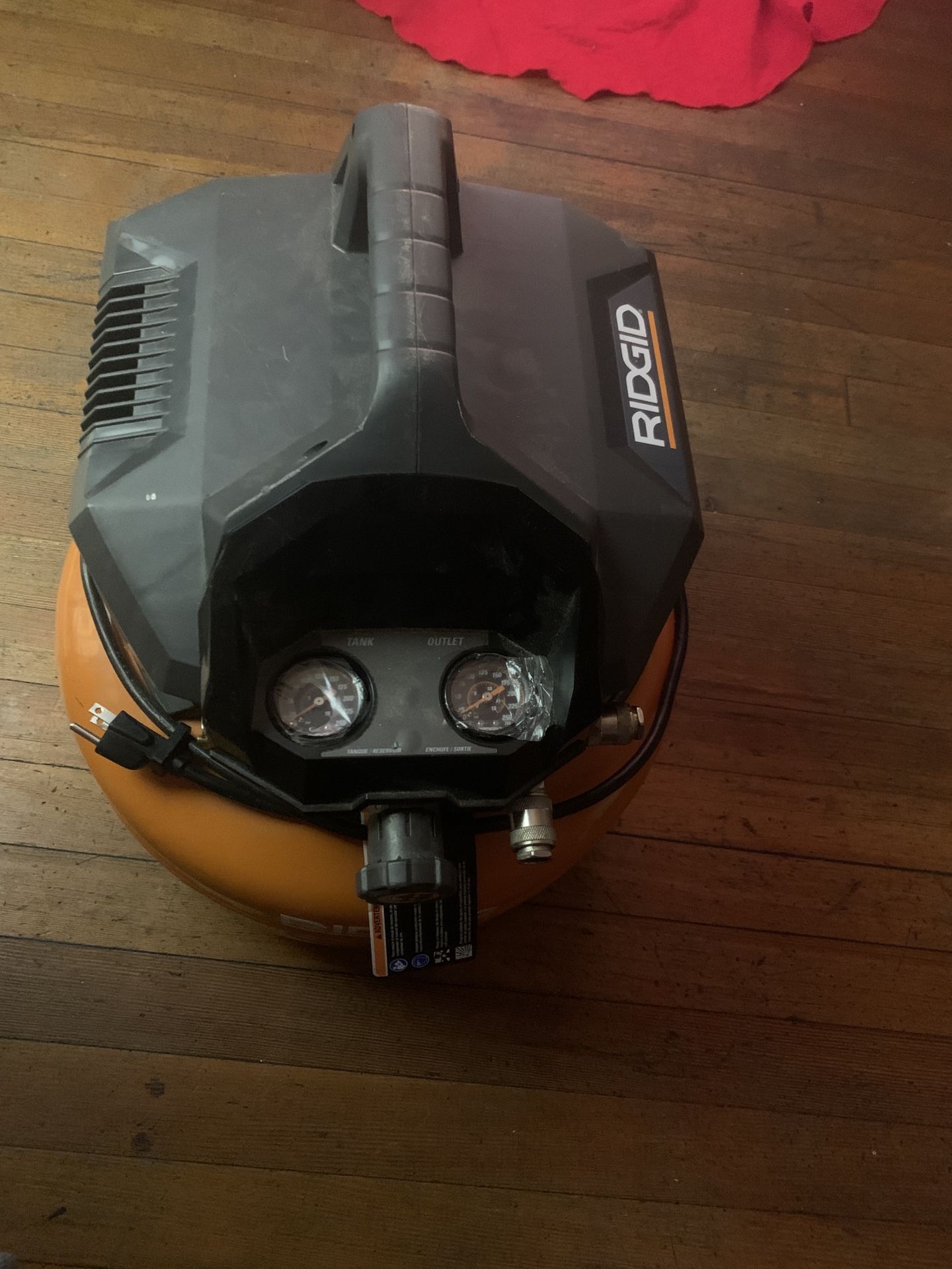 New Ridgid Air Compressor 