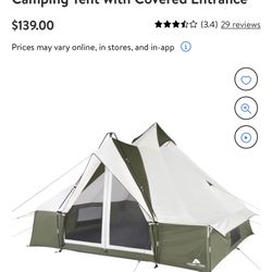 Tent 8 Person Ozark Trail