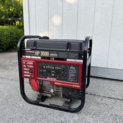 Coleman Powermate Generator HP 3500 Honda Engine