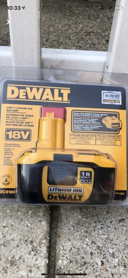 dewalt battery new