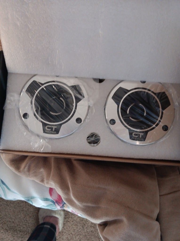 Subwoofers And Amplifier And Tweeters 