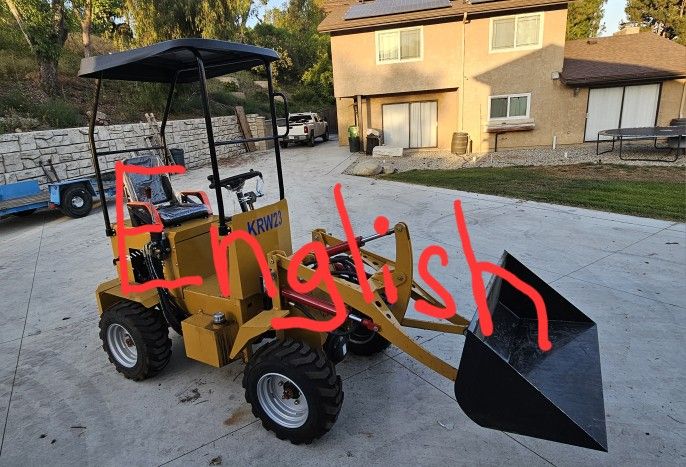 2024 KRW23 Mini Loader Bobcat Tractor