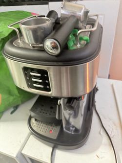 5 Cup Stainless Steel espresso machine