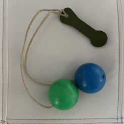 Vintage Chuck Howard Toy Company Clacker/Knockers from the 1970s. 