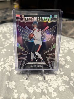2025 Caleb Williams Thunderbirds Refractor Fooball Card🔥