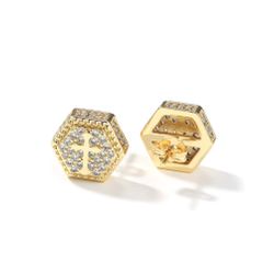 Gold and Silver earrings