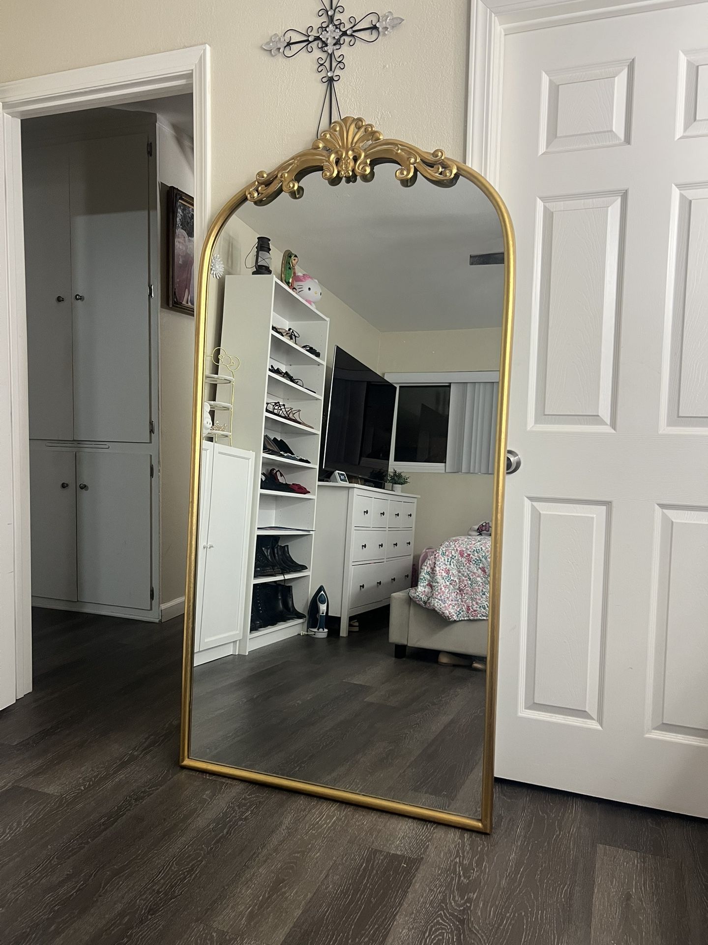 Large Gold Floor Mirror YES ITS AVAILABLE 