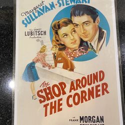 Vintage The SHOP AROUND THE CORNER 11x17” Cinema Poster in Vinyl Cover