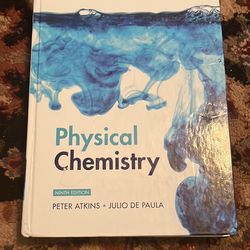 Physical Chemisty Atkins 9th Edition
