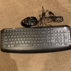 HP Keyboard & Mouse 