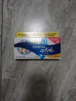 Tampax active pearl & more x 38