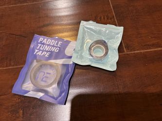 Paddle tuning tape and lead tape for pickleball