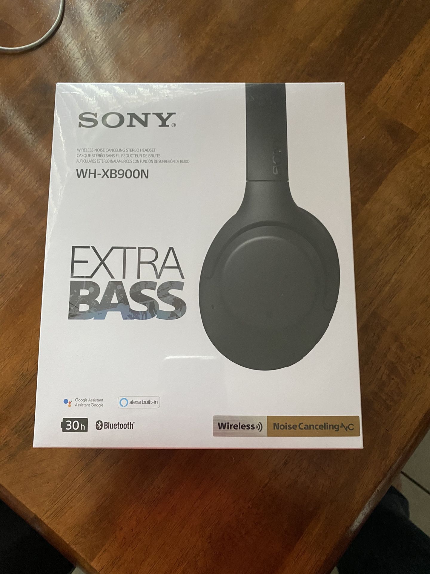 Sony Headphones WH-XB900N