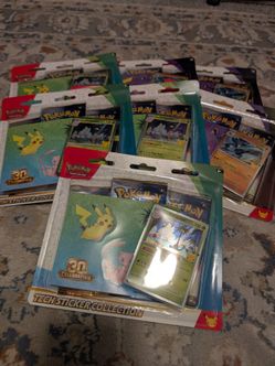 Pokemon TCG 30th Anniversary Celebration Tech Sticker