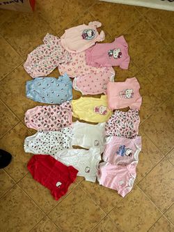 Hello kitty onesies 9 months