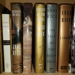 Lot Of 8 Anne Rice Books
