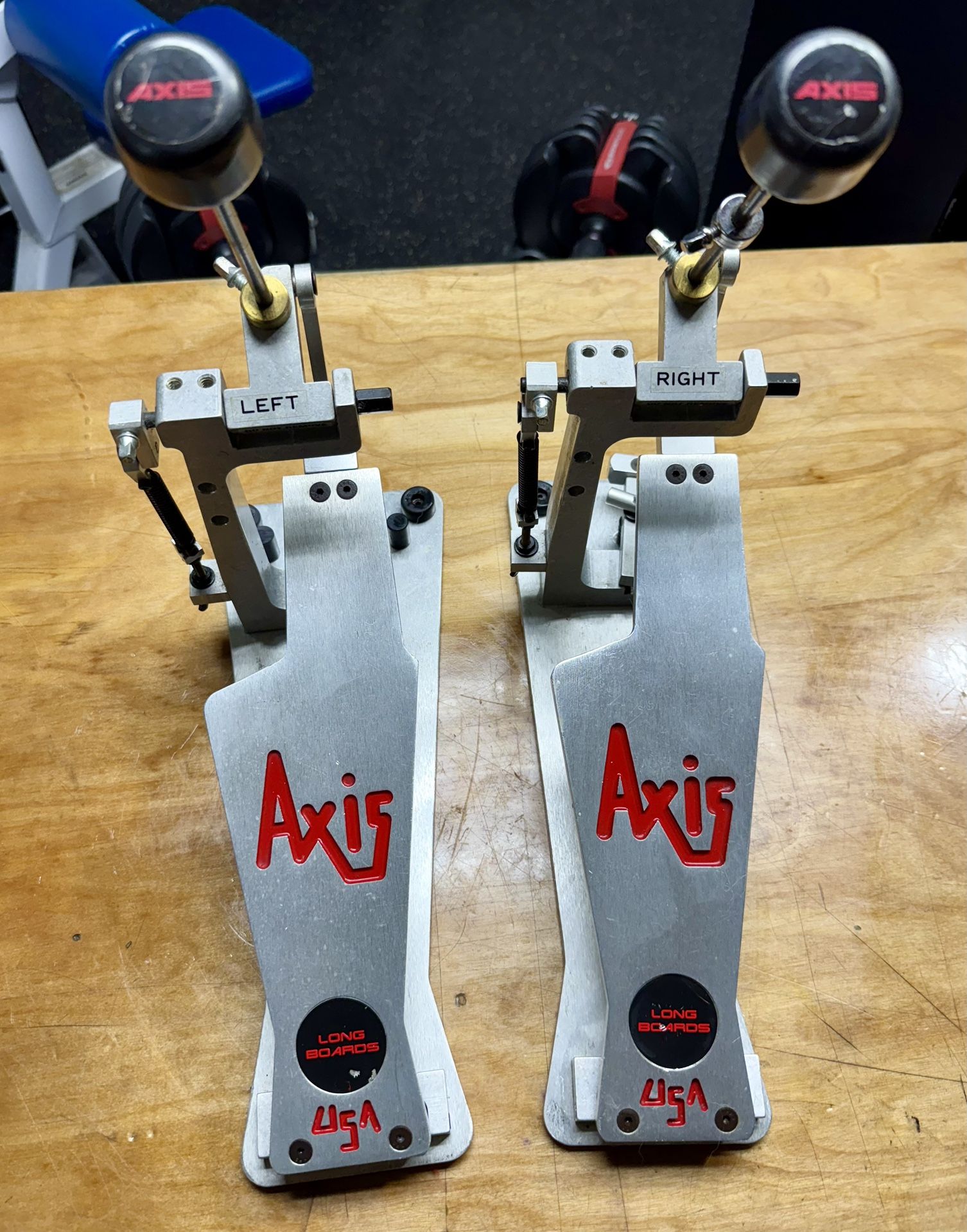 Axis Longboards X Double Bass Drum Pedals