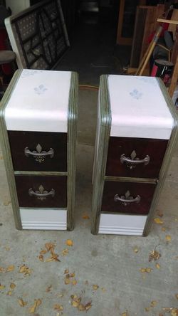 Vintage Side Tables ..REDUCED...