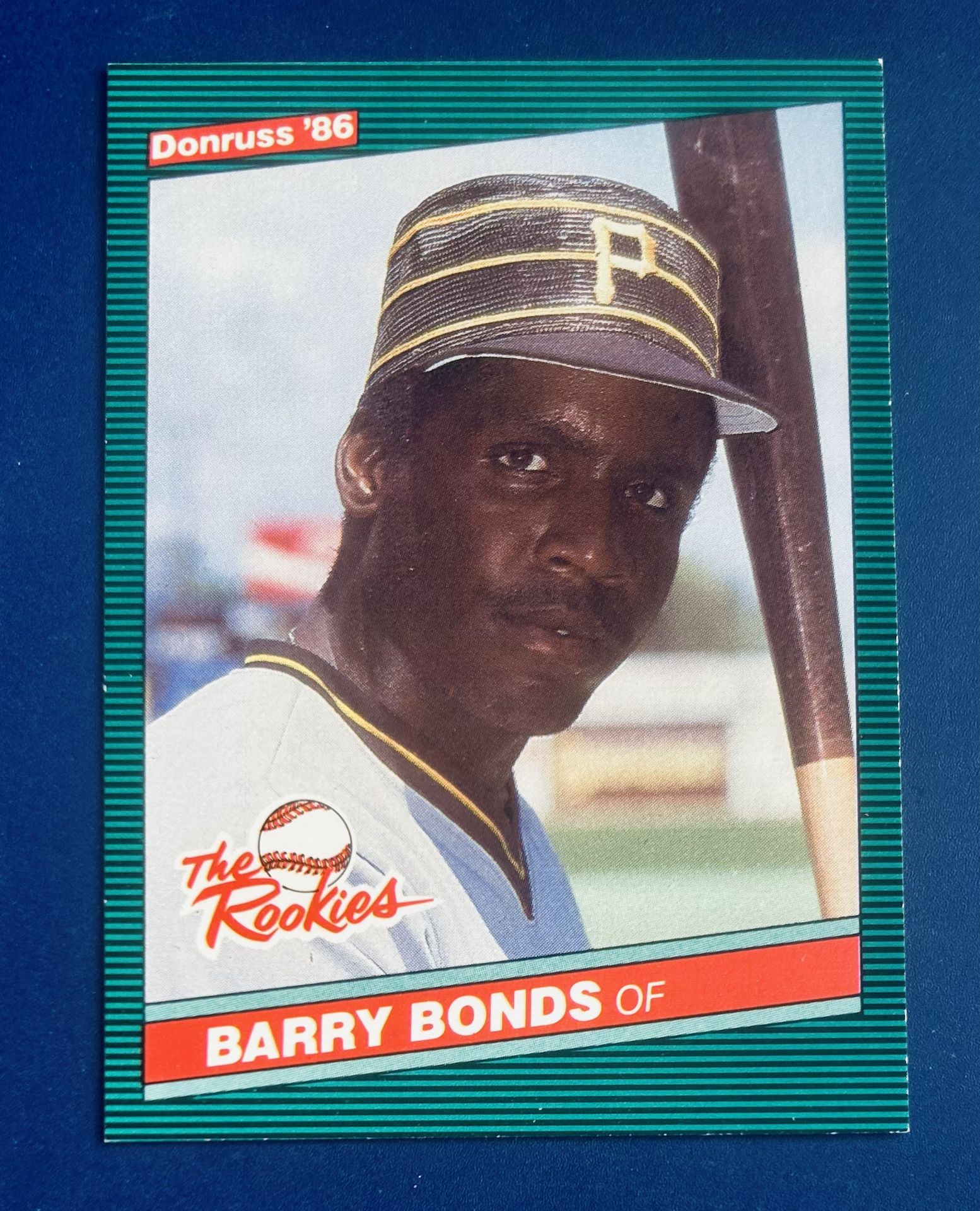 1986 Donruss Barry Bonds Rookie Baseball Card