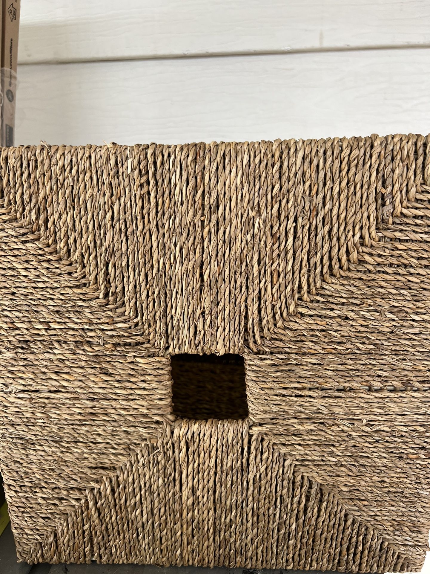 Ikea KNIPSA Basket, seagrass, 12 ½x13x12 ½ "