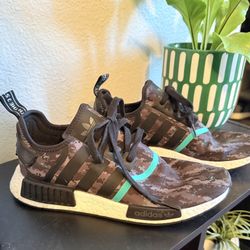 Adidas NMD R1 Digi Camo Black Teal Size 9