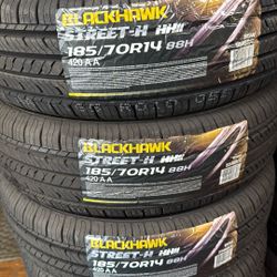 185/70/14 Blackhawk Tires 🛞