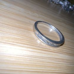 10k white Gold Ring