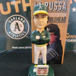 Tony LaRussa signed bobblehead