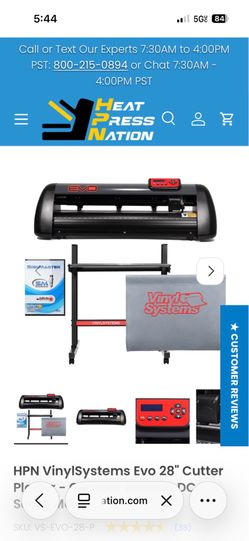 Vinyl systems Evo 28 inch plotter cutter