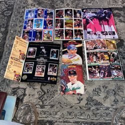 Uncut Sheet Of Basketball Cards