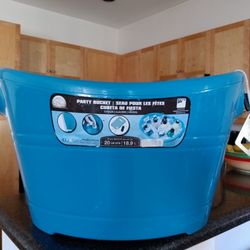 Party Cooler With Bottle Opener And Drain