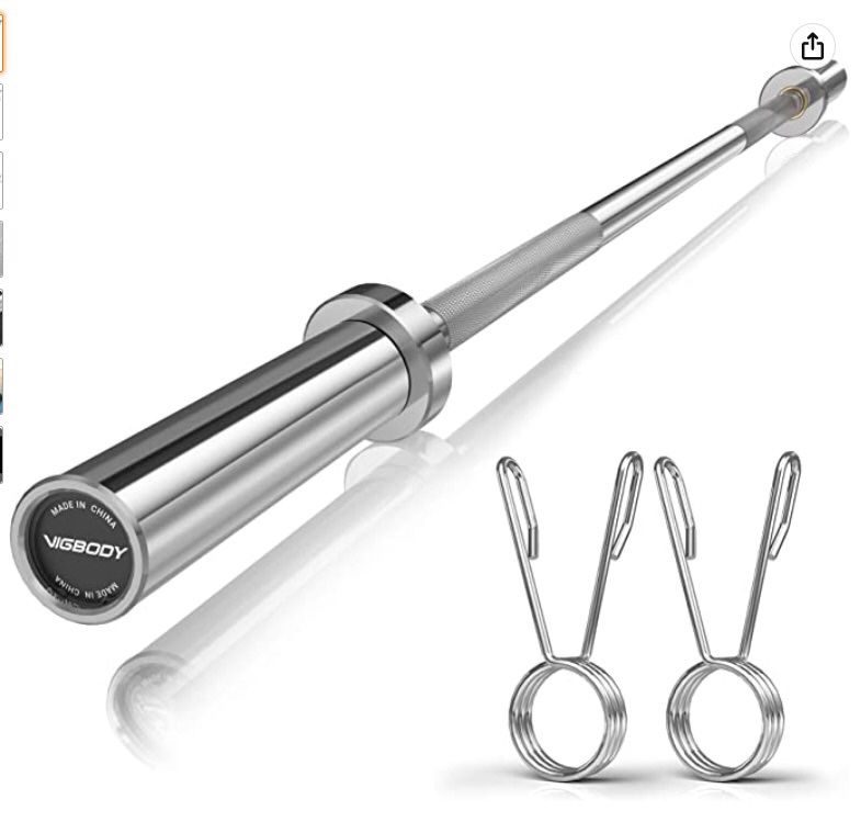 Olympic Straight Bar Barbell Weight Best Pre-Black Friday Deal 10% Off