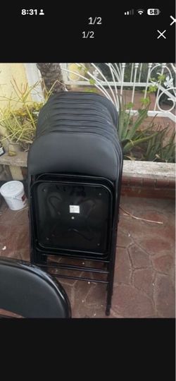 Foldable chairs used great condition