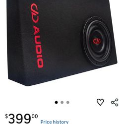New dd audio 10 sub Enclosure 600 rms