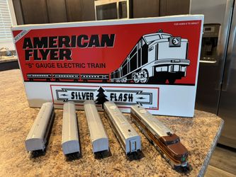 American Flyer Silver Flash Set