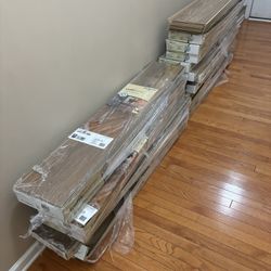 Kellum Valley Oak Gunstock Brown 7 mm T x 8 in. W Laminate Wood Flooring (24 sqft/case)