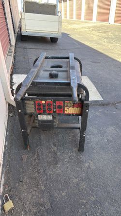 5000 watt Coleman generator