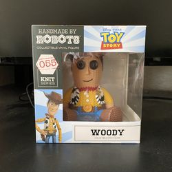 [UNOPENED] Handmade by Robots Vinyl Figure - Woody, Toy Story