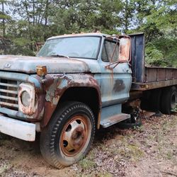 Old George Is A 1974,F600Dump Truck Looking For Another Long Term Family 