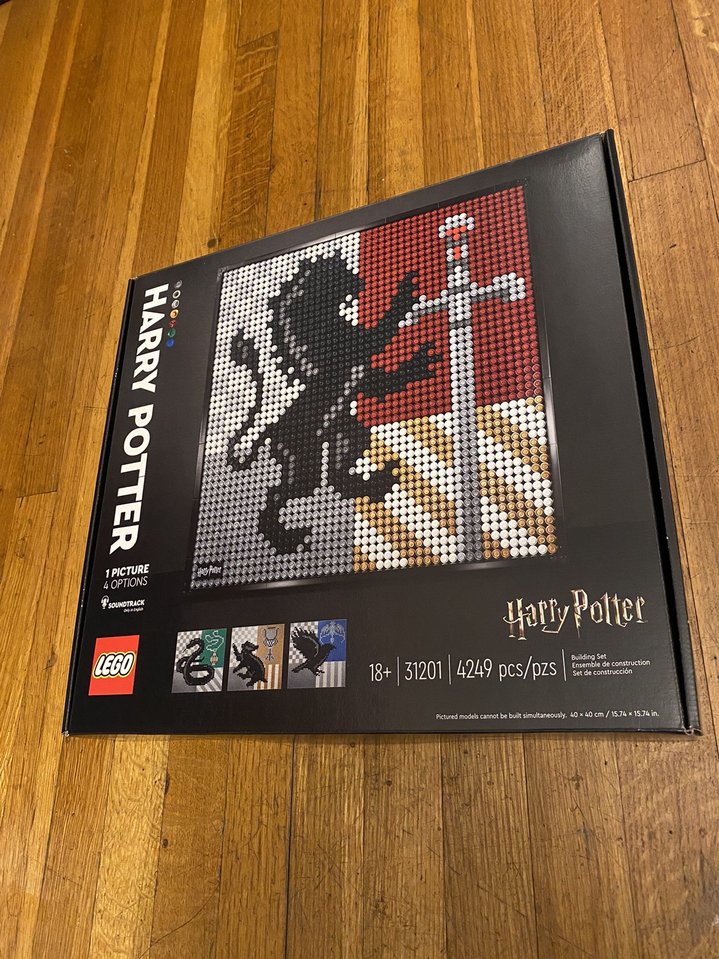 LEGO Art Harry Potter (31201) 1 Picture 4 Options Brand New