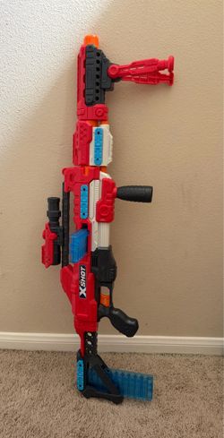 X-Shot Regenerator Blaster + Accessories – Like New