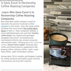 Better Choice Coffee Gano Excel