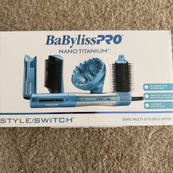 BaBylissPRO Nano Titanium™ Style/Switch Ionic Multi-Styler & Dryer