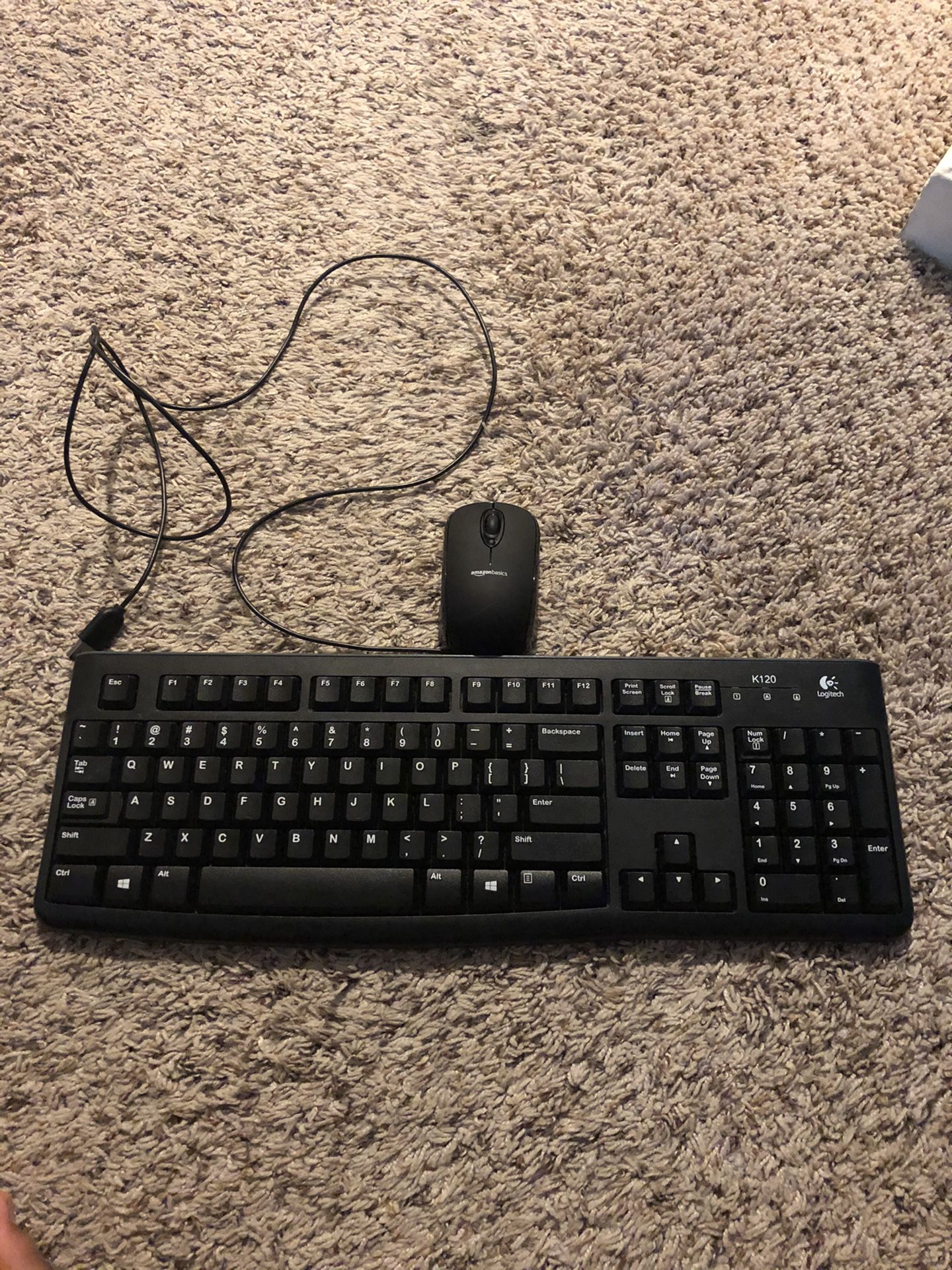 Keyboard and mouse (LIKE-NEW)