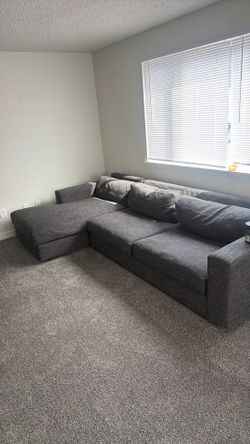 Down feather couch